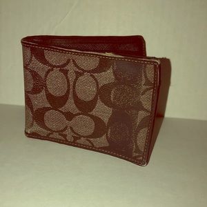Faded Coach Wallet